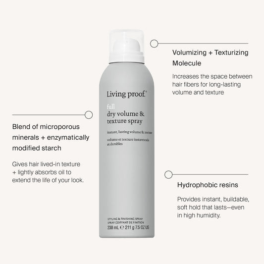 FULL dry volume & texture